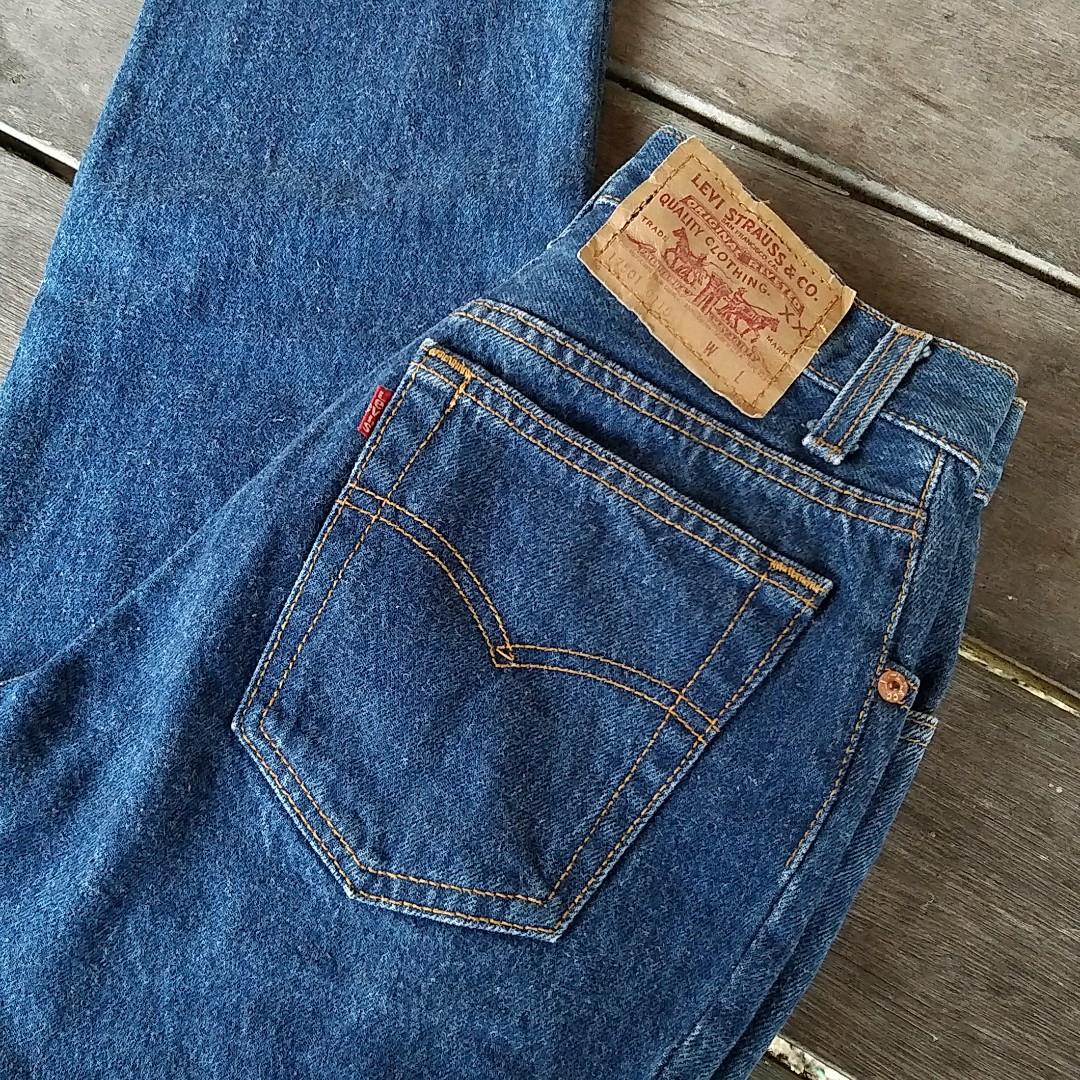 Vtg Levis 17501-0115 (W24 L37) USA Made Ladies Jeans, Women's Fashion,  Bottoms, Jeans & Leggings on Carousell