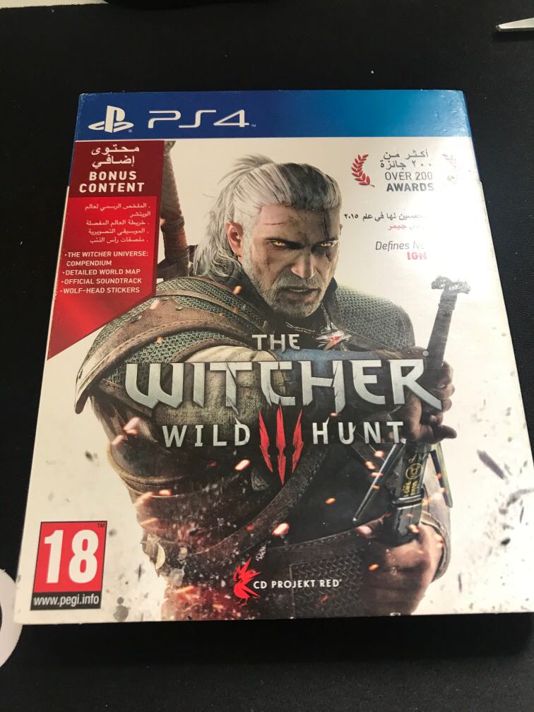 Witcher 3 wild hunt with bonus content