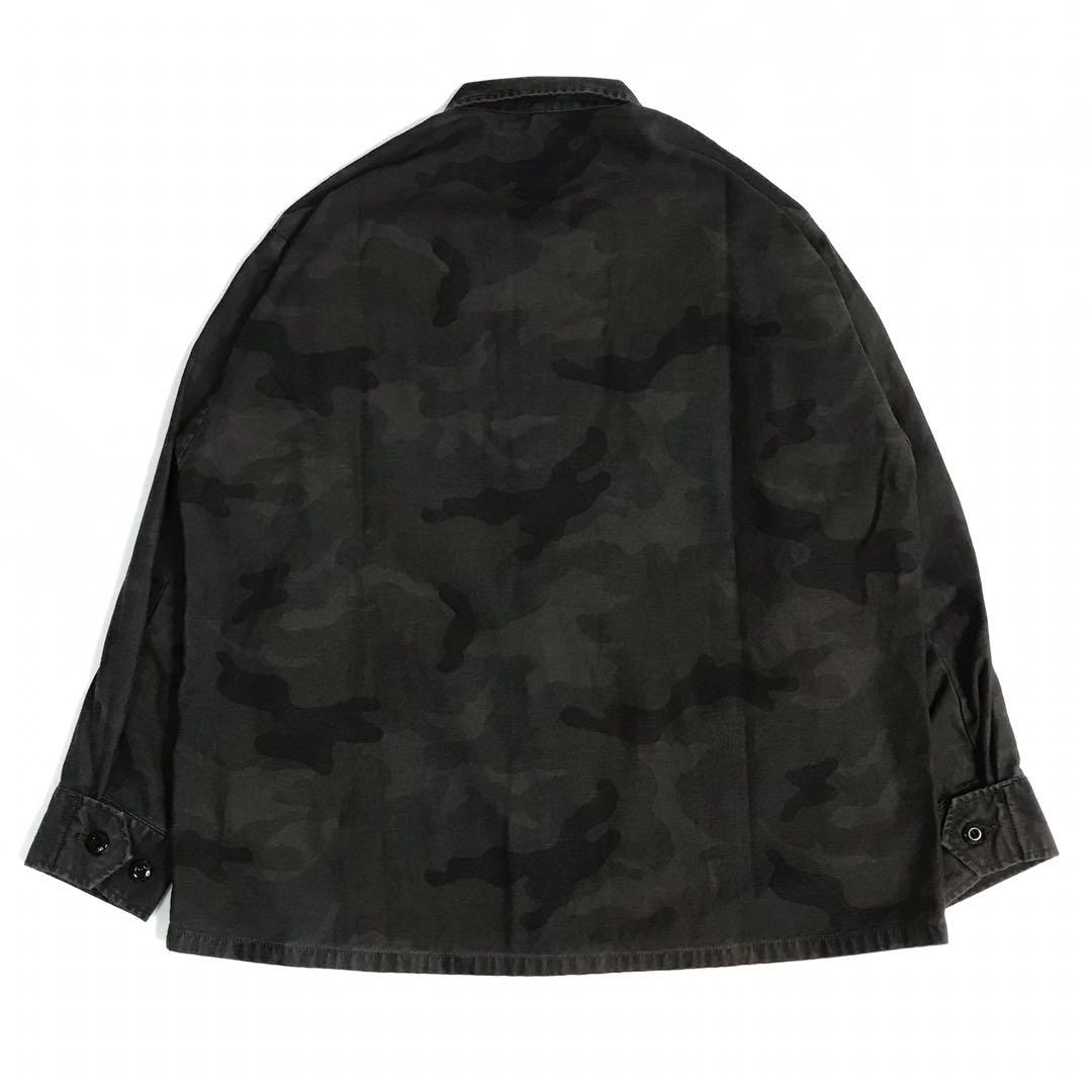 WTAPS 20SS JUNGLE LS 02 / SHIRT. COTTON. SATIN. CAMO, 女裝, 上衣 