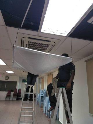 (Air-conditioning services)-Renovation works & services