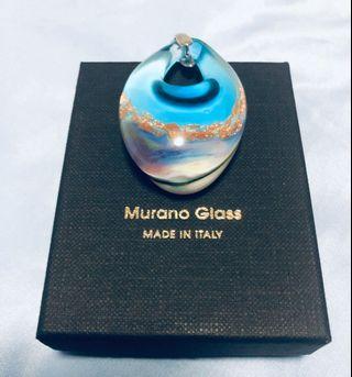 Stylish 🇮🇹 Italy Murano Designer Big Teardrop 💧 Ocean Series Glass Pendant