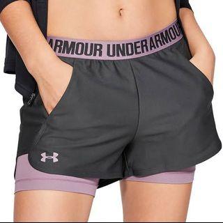 Under Armour sz S 2 in 1 gym shorts BNWOT #swapau
