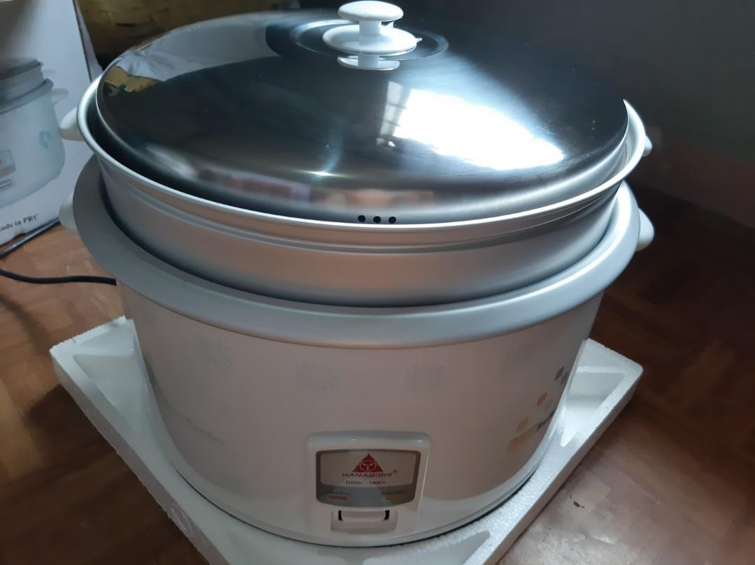 10LITER HANABISHI RICE COOKER (BRAND NEW, AUTOMATIC), TV & Home Appliances, Kitchen Appliances