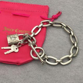 Juicy Couture Sample Bracelet 銀色鎖匙鎖頭手鍊 手鏈 B090