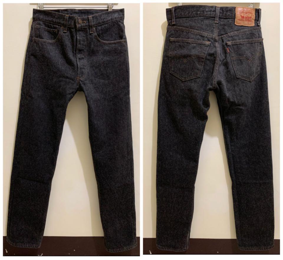 80年代 原版 LEVI’S 501 黑色 美國製 古著 近全新 養褲 vintage USA made