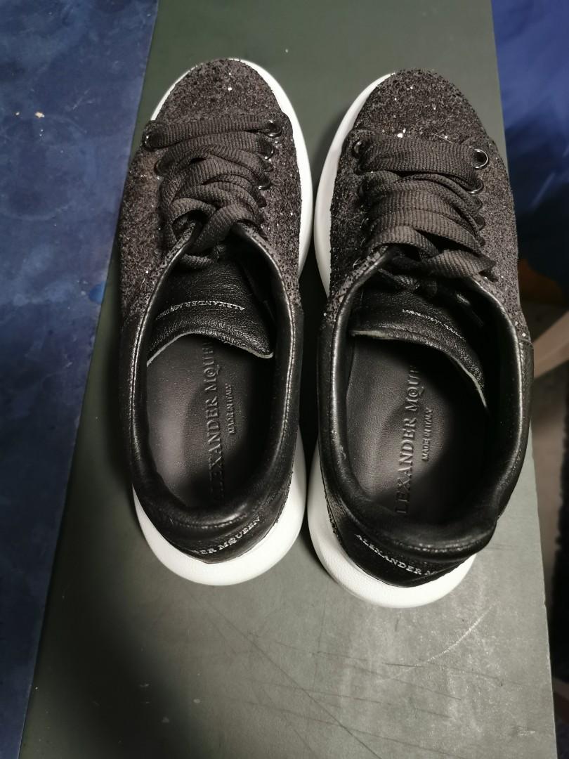 Alexander mcqueen online sneakers glitter black