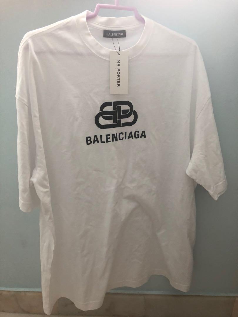 balenciaga interlock tee