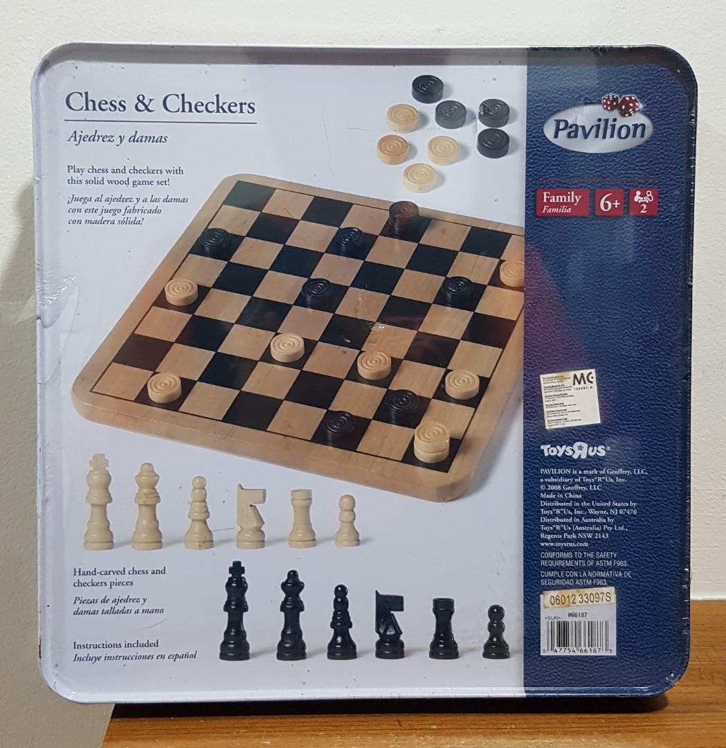 pavilion checkers board game