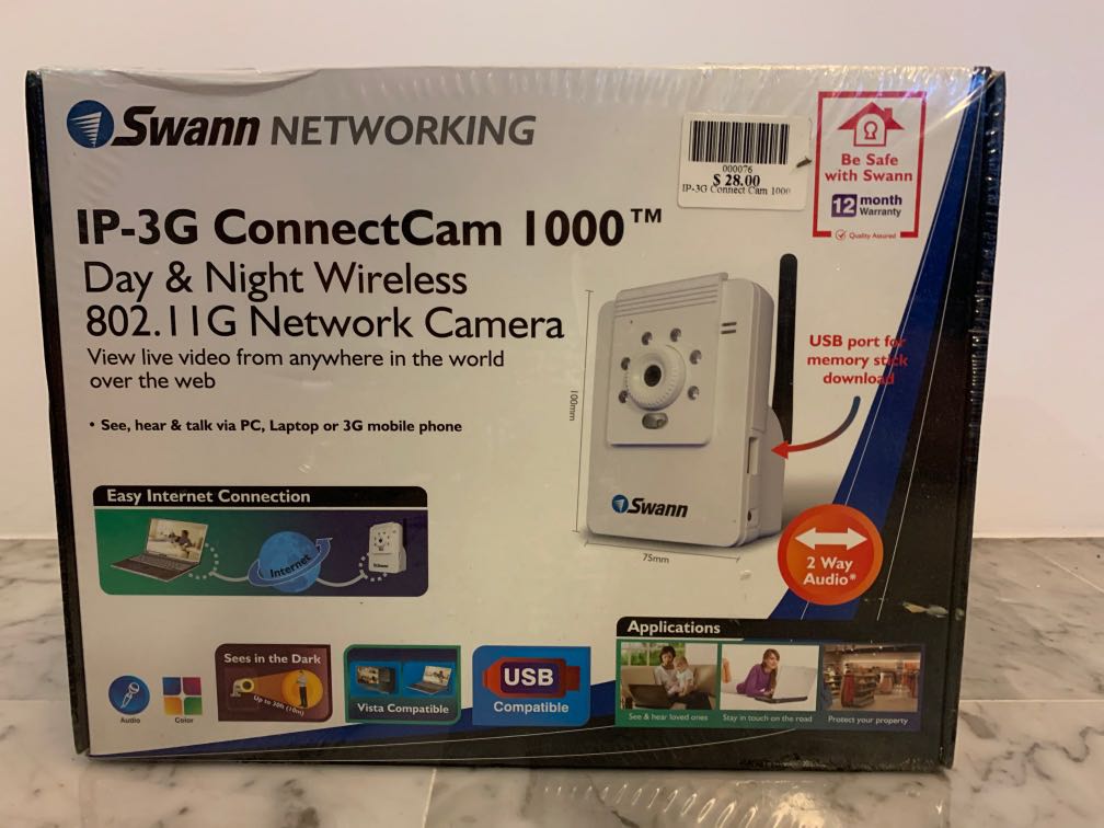 (BNIB) IP Camera sealed in box, Furniture & Home Living, Security