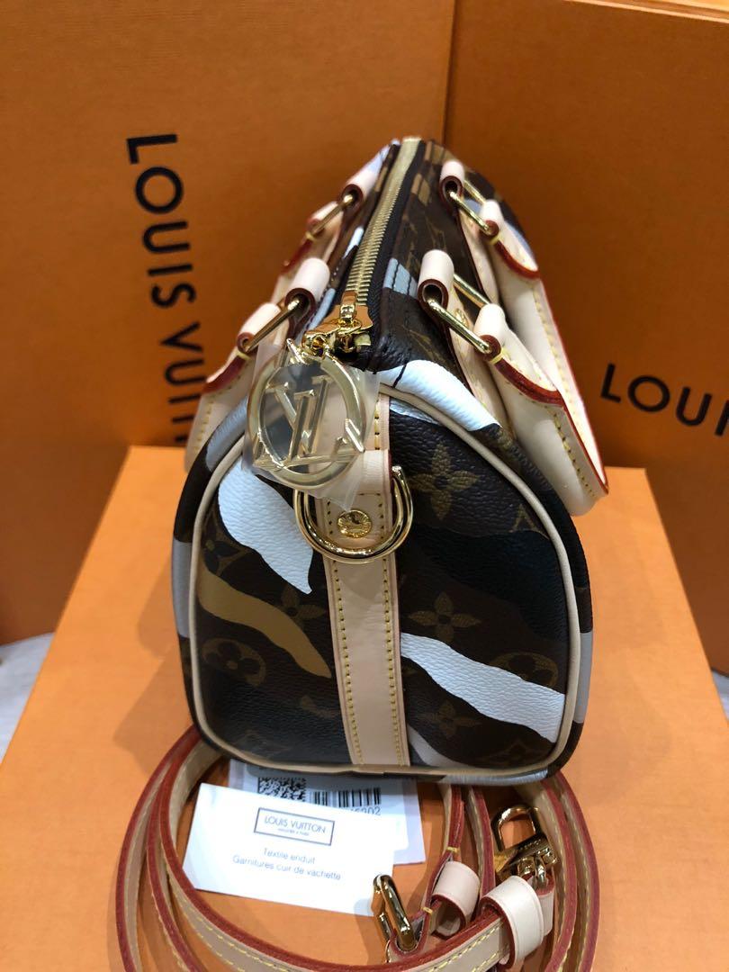 Louis Vuitton LVXLOL Speedy Bandouliere Monogram BB Gold/Silver in