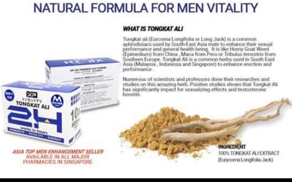 Booster Immune system tongkat ali, Health & Nutrition, Health