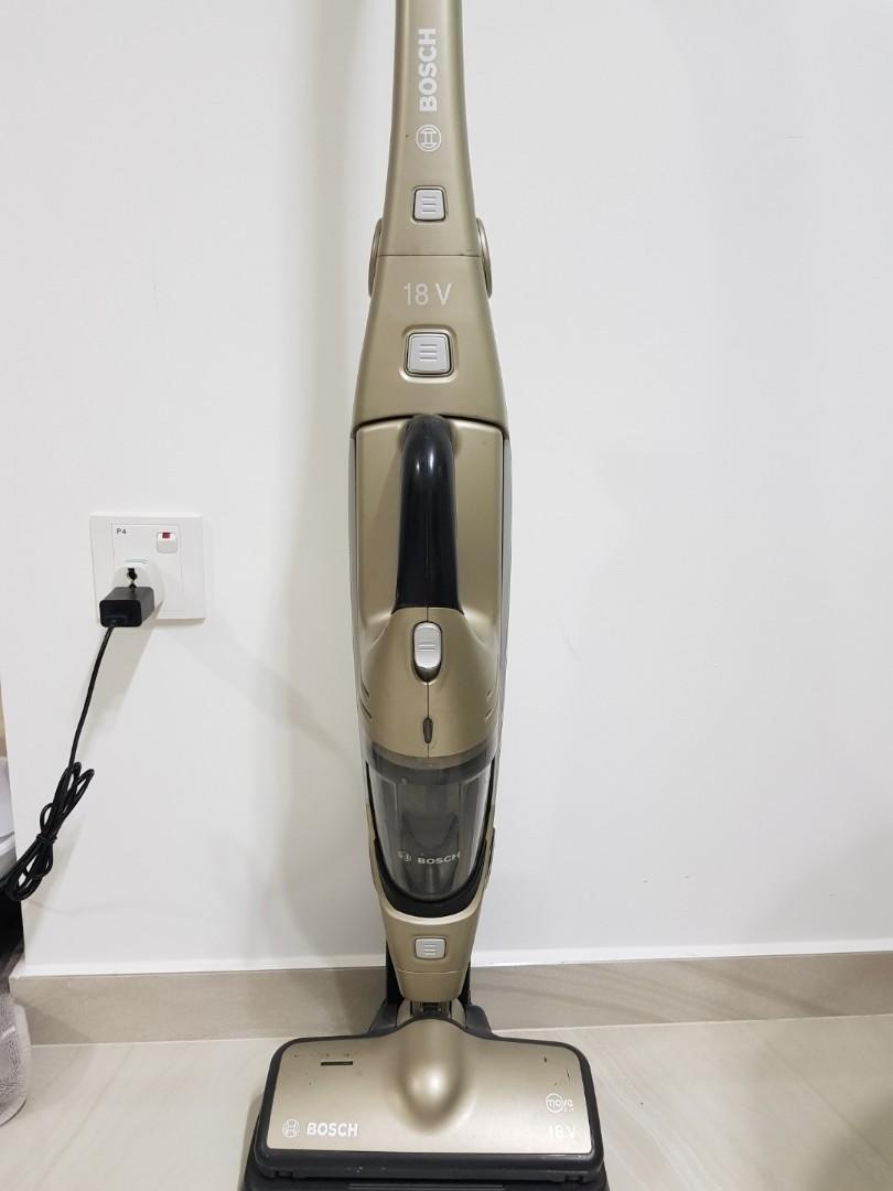Bosch 18V 2 in 1 upright cordless vacuum cleaner TV Home
