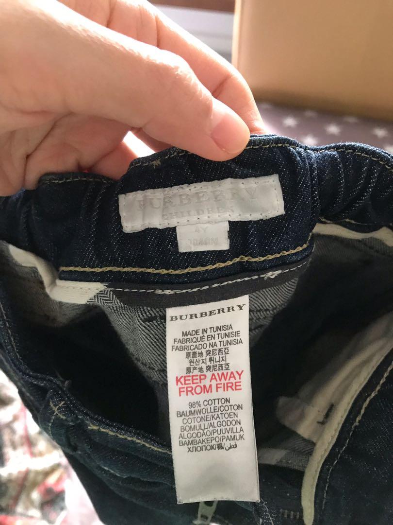Burberry kids outlet jeans