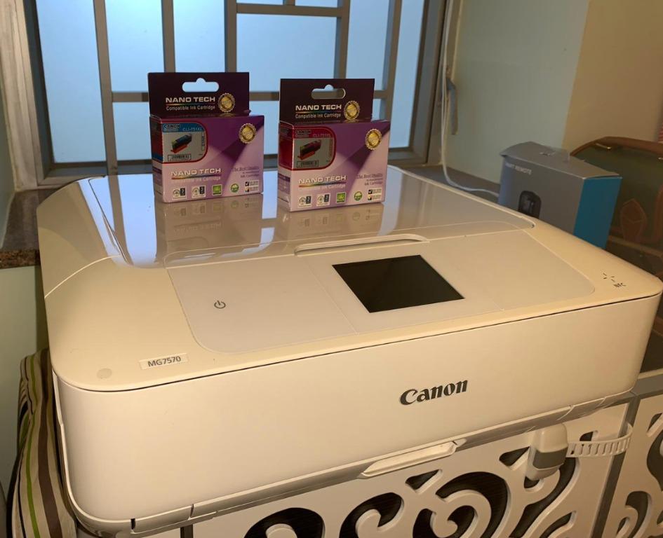 Canon Pixma Mg7570 å½©è‰²æ‰