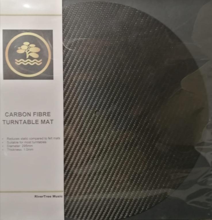 CARBON FIBRE TURNTABLE MAT, Music & Media, CDs, DVDs & Other Media on