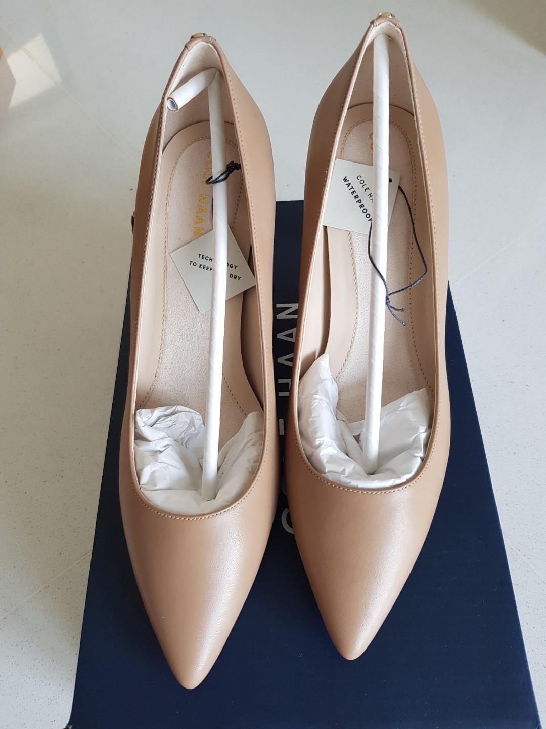 Cole haan nude discount heel