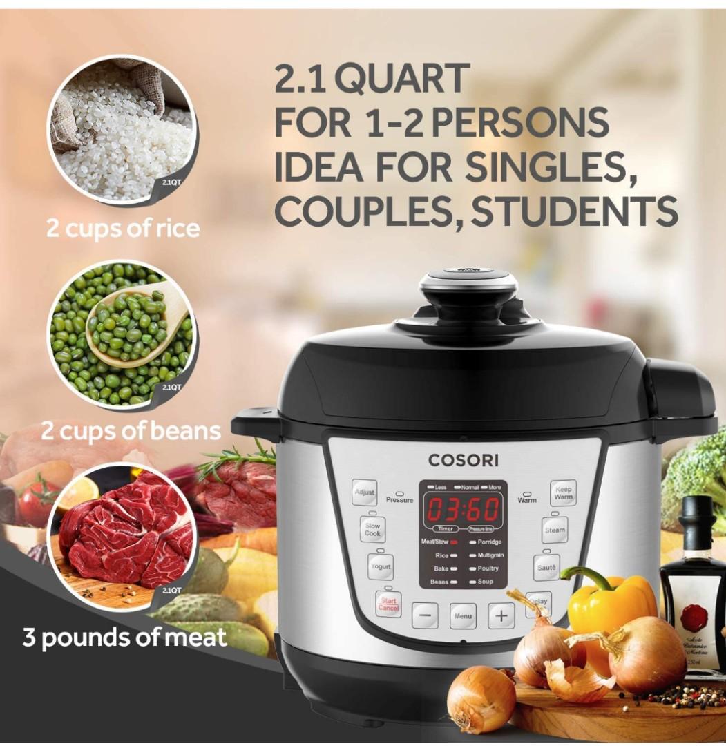 Cosori 2 qt pressure cooker sale