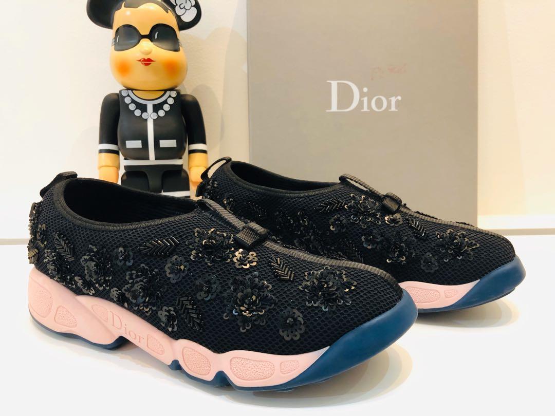 Dior Fusion Floral Sneakers, Women's 