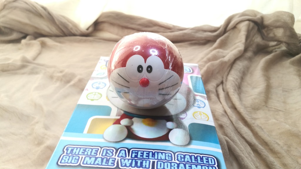 Doraemon Red Mini-Capchara Gashapon Anime 9cm PVC Action Figure