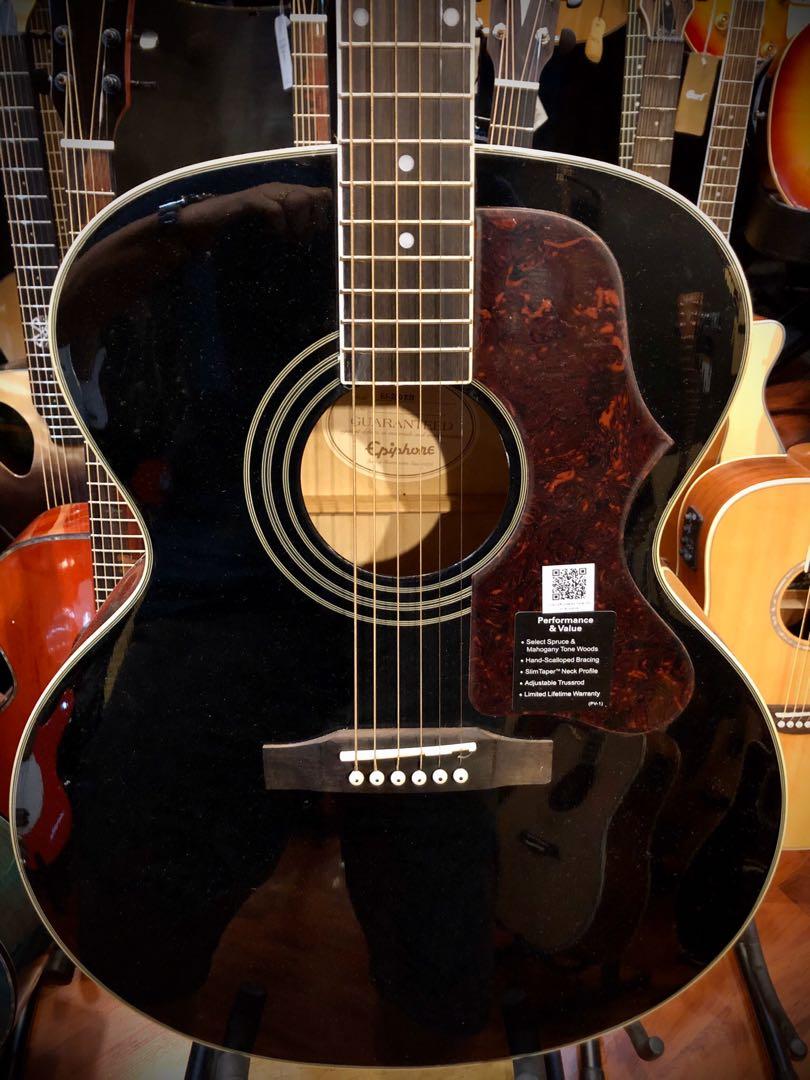 Epiphone EJ200 Artist Acoustic Guitar, Hobbies & Toys, Music 