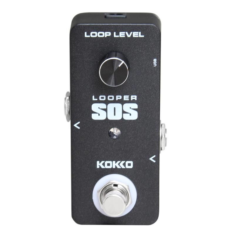FLP-2D Single Button Looper Pedal for Electric Guitar and Bass Backing Track