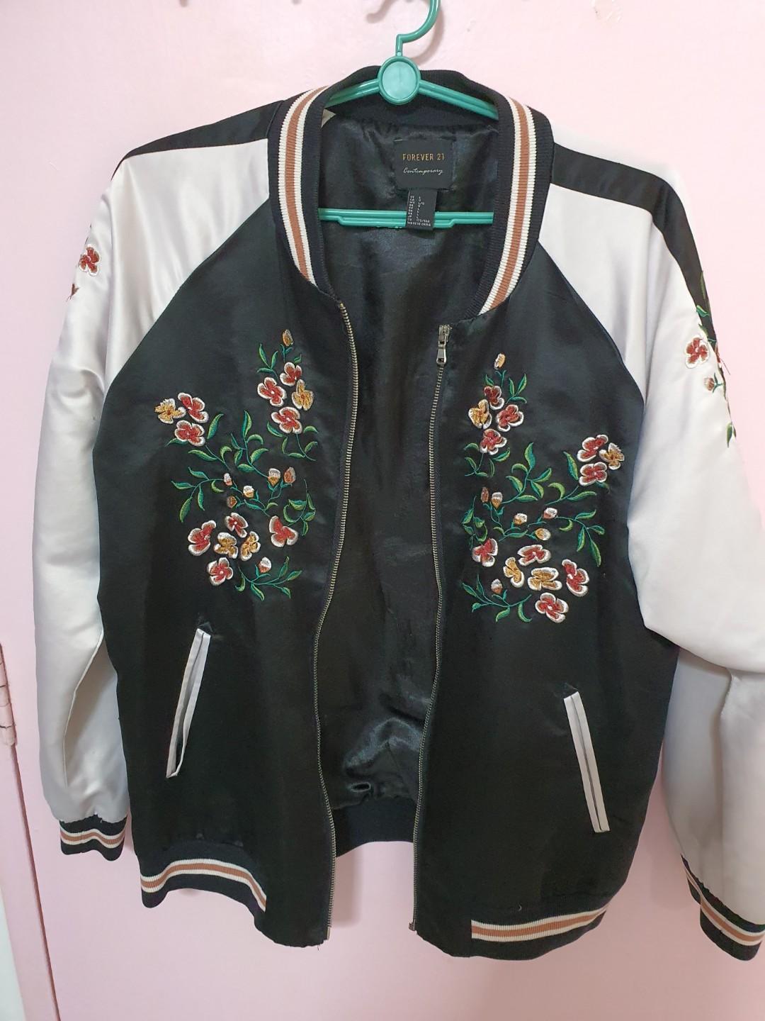 Forever flower jacket clearance