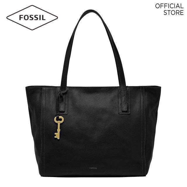 Fossil Emma Tote Bag Black Women s Fashion Bags Wallets Tote Bags on Carousell