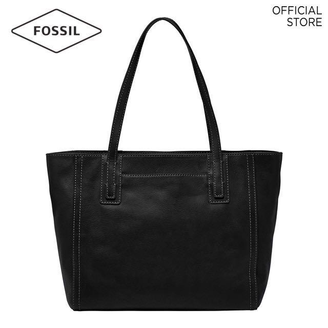 Fossil emma tote black store