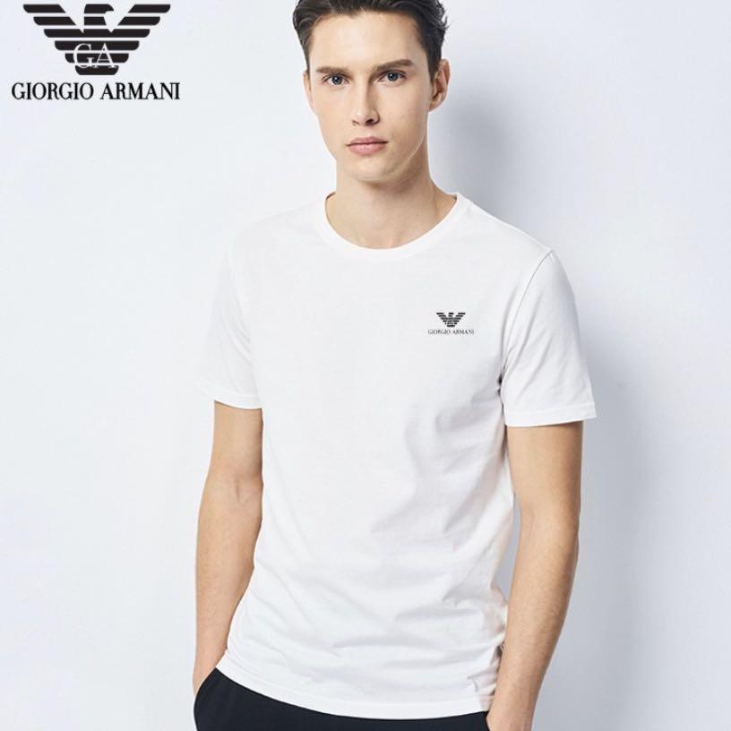 Giorgio armani t shirt mens outlet