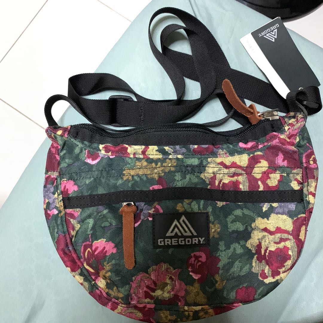 Gregory sling bag floral Luxury Bags Wallets on Carousell