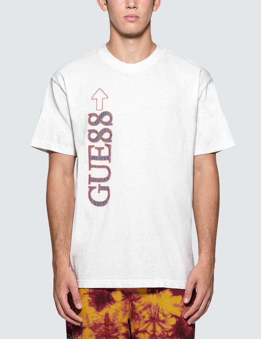 Guess 88rising tri logo Men s Fashion Tops Sets Tshirts