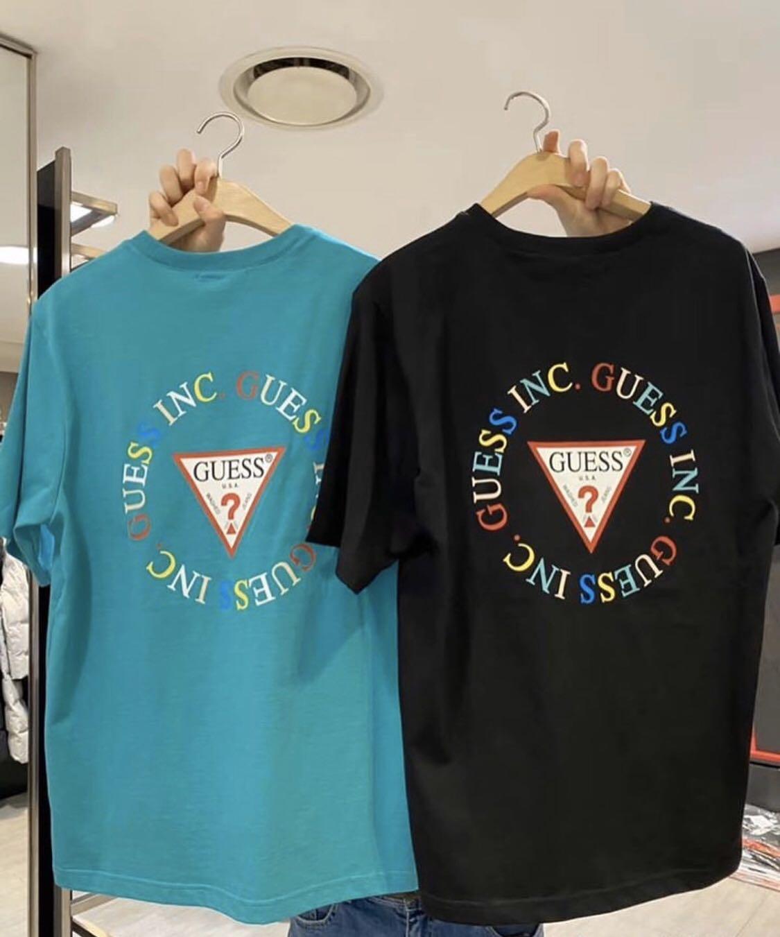 rainbow guess t shirt