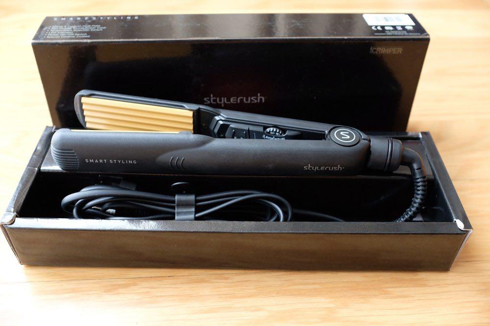 stylerush smart styling hair straightener