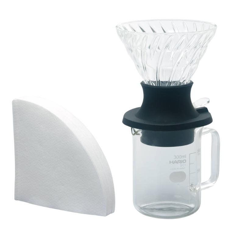 Hario V60 Immersion Dripper Switch Server Set SSD-5012-B (Category: Home Improvement Tools & Accessories) located in Mandaluyong City. Submitted by barista.essentials (Listing ID 284487480, Image 2). Description: Making pour overs is now easier than ever with the new Hario V60 Immersion Dripper Switch Server Set - SSD-5012-B. Just immerse your ground coffee by pouring water into the V60. A stainless ball on the bottom of the dripper blocks the wa