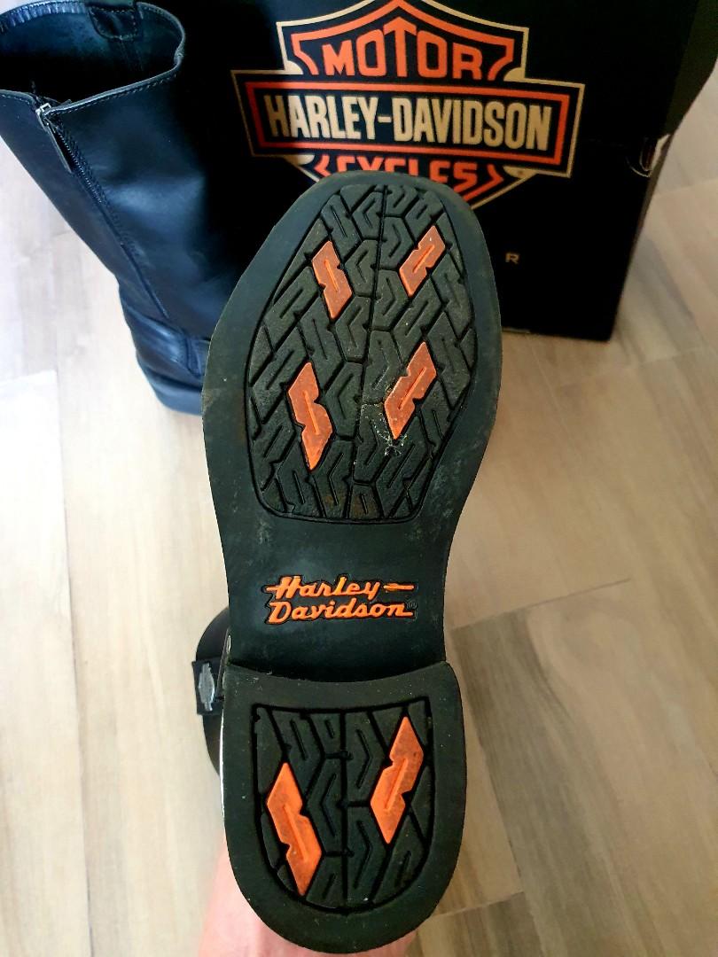 HarleyDavidson Men's Black Landon 10Inch Motorcycle Boots