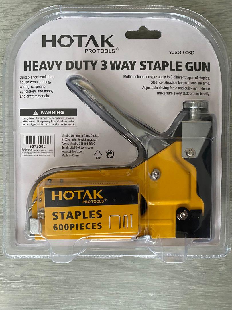 Hotak Heavy Duty Staple Gun, Hobbies & Toys, Stationery & Craft, Craft