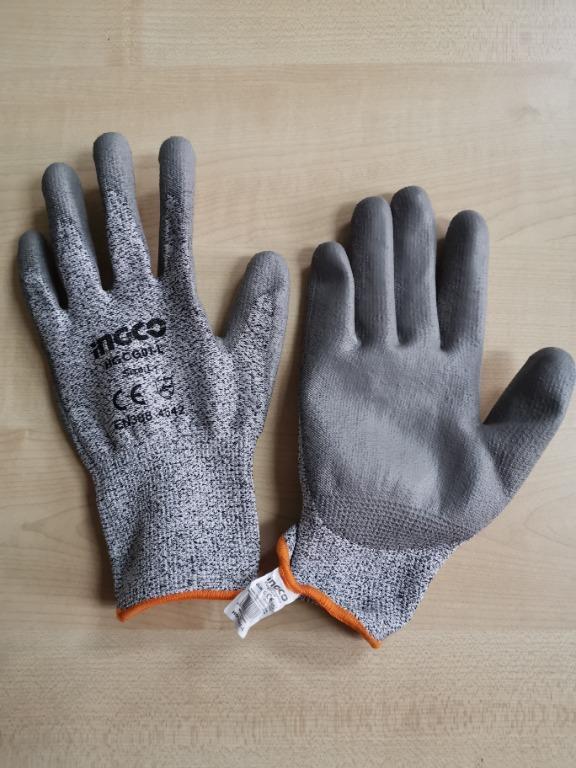 INGCO Cut Resistant Gloves (HGCG01L), Furniture & Home Living, Home
