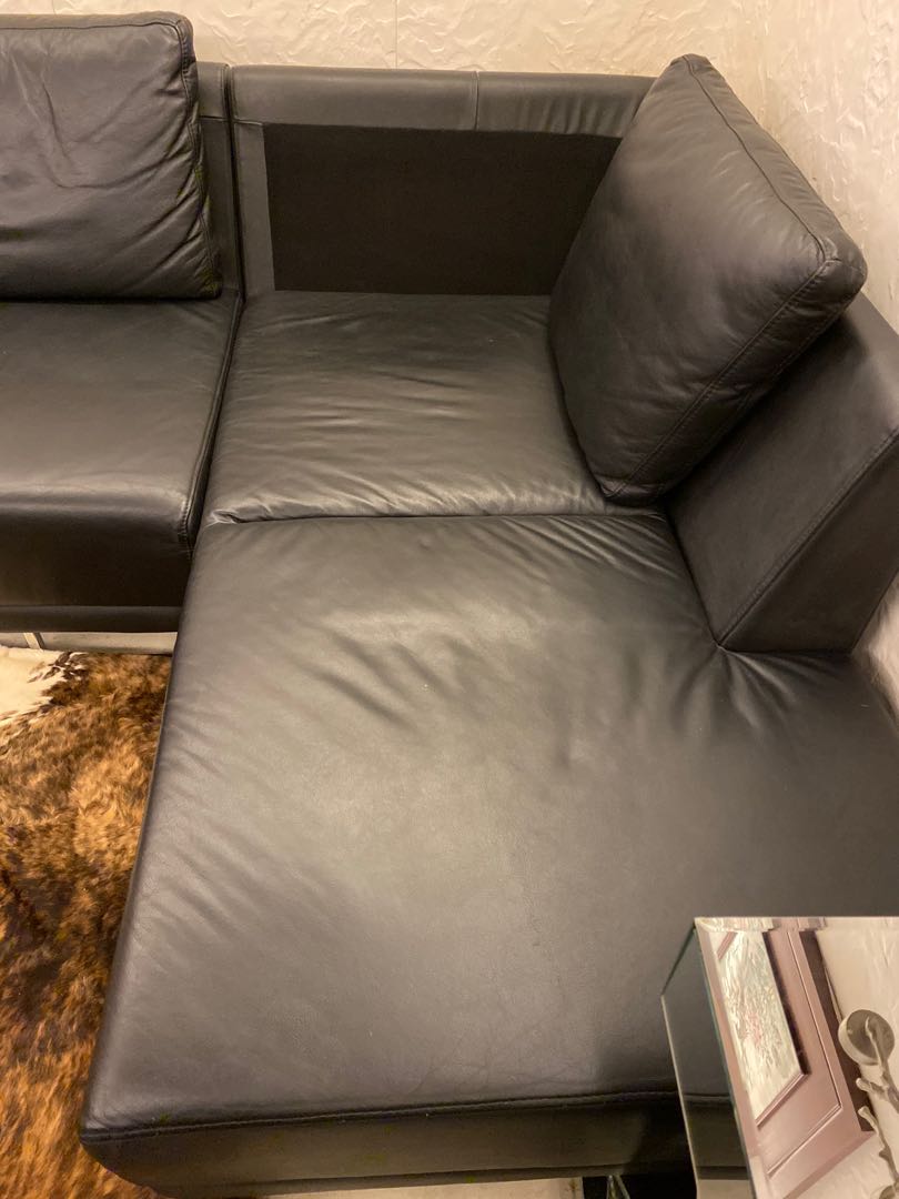 Leather Sofa “L” Shape