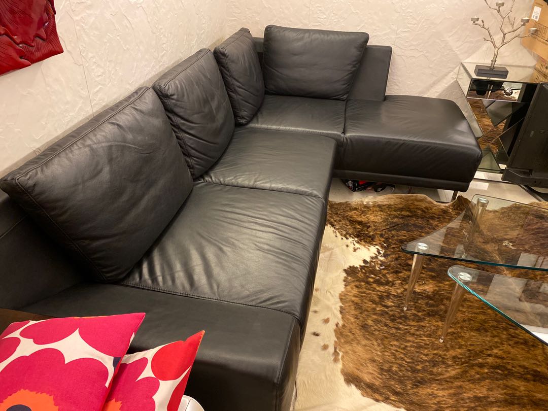 Leather Sofa “L” Shape