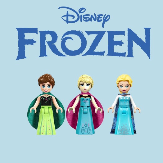 Lego Like Disney Frozen Elsa Anna Set 3 Figures Toys Games Toys On Carousell