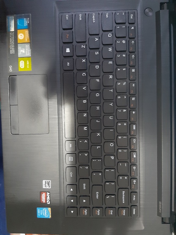Lenovo G40 - 70 laptop with i7 - 4500u @ 1.80 ghz turbo 2.40ghz