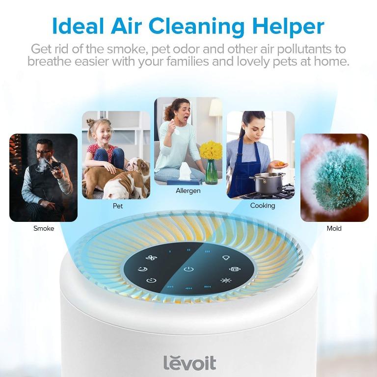 Levoit Air Purifier Vista 200 True HEPA (3pin plug, Singapore voltage