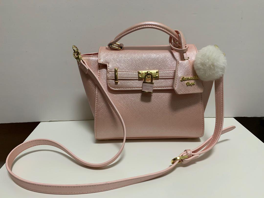 Lovely Pink Samantha Vega Bag Women S Fashion Bags Wallets Handbags On Carousell Lovely Pink Samantha Vega Bag Women S Fashion Bags Wallets Handbags On Carousell