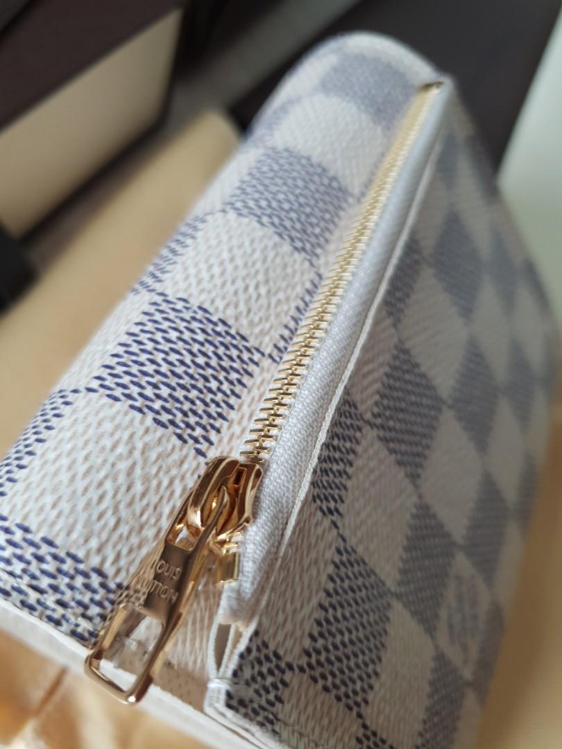 Louis Vuitton Damier Azur Anais Wallet N63241 Women's Damier Azur Wallet ( tri-fold) Damier Azur