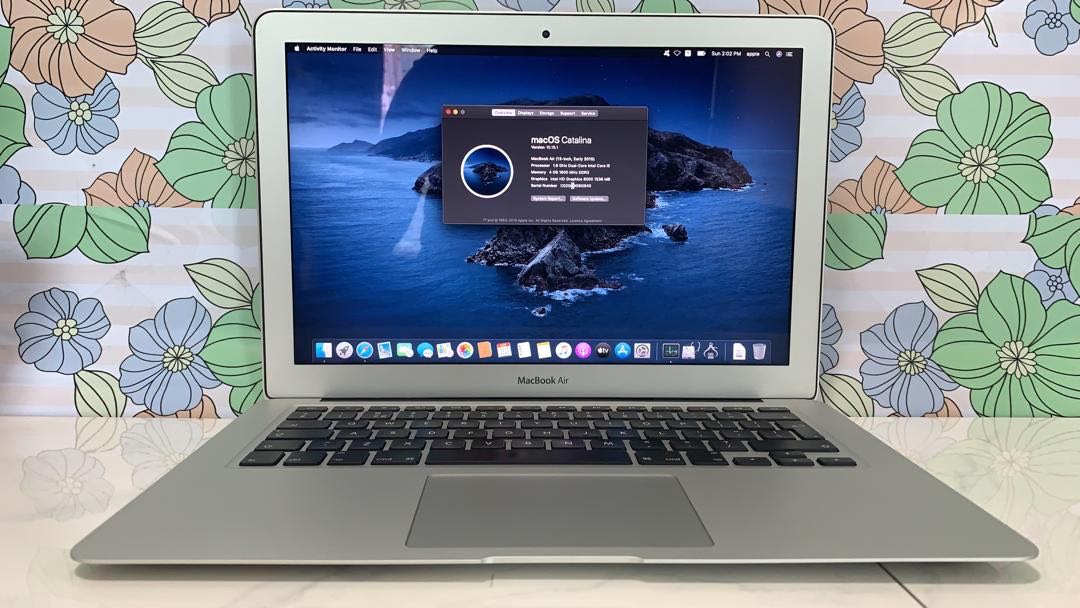 Macbook Air ( 13-inch , Early 2015 ) ( 1.6GHz/4GB/128 ssd/Core i5 )