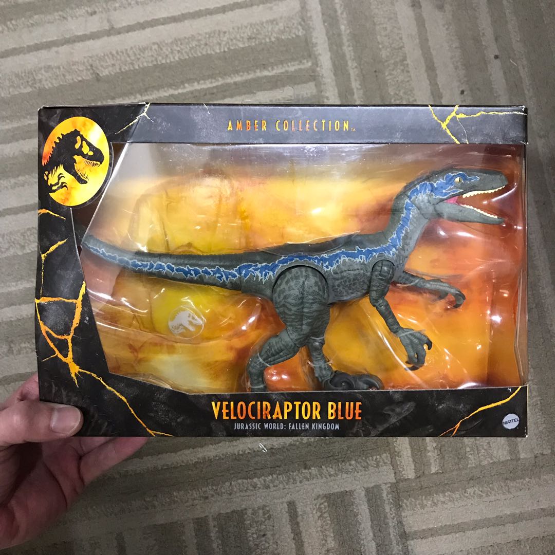 Po Misb Jurassic World Fallen Kingdom Amber Collection Velociraptor Blue Hobbies Toys Toys Games On Carousell Po Misb Jurassic World Fallen Kingdom Amber Collection Velociraptor Blue Hobbies Toys Toys Games On Carousell