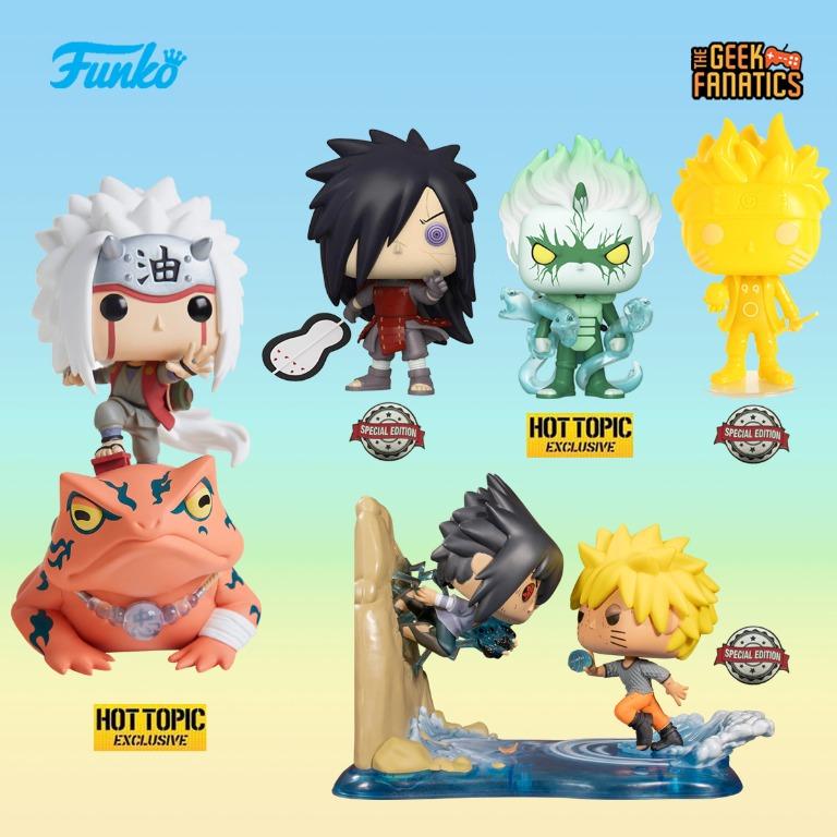 Set Figure Pop & Tee Naruto Shippuden tg. XL Funko Exclusive - Vendiloshop