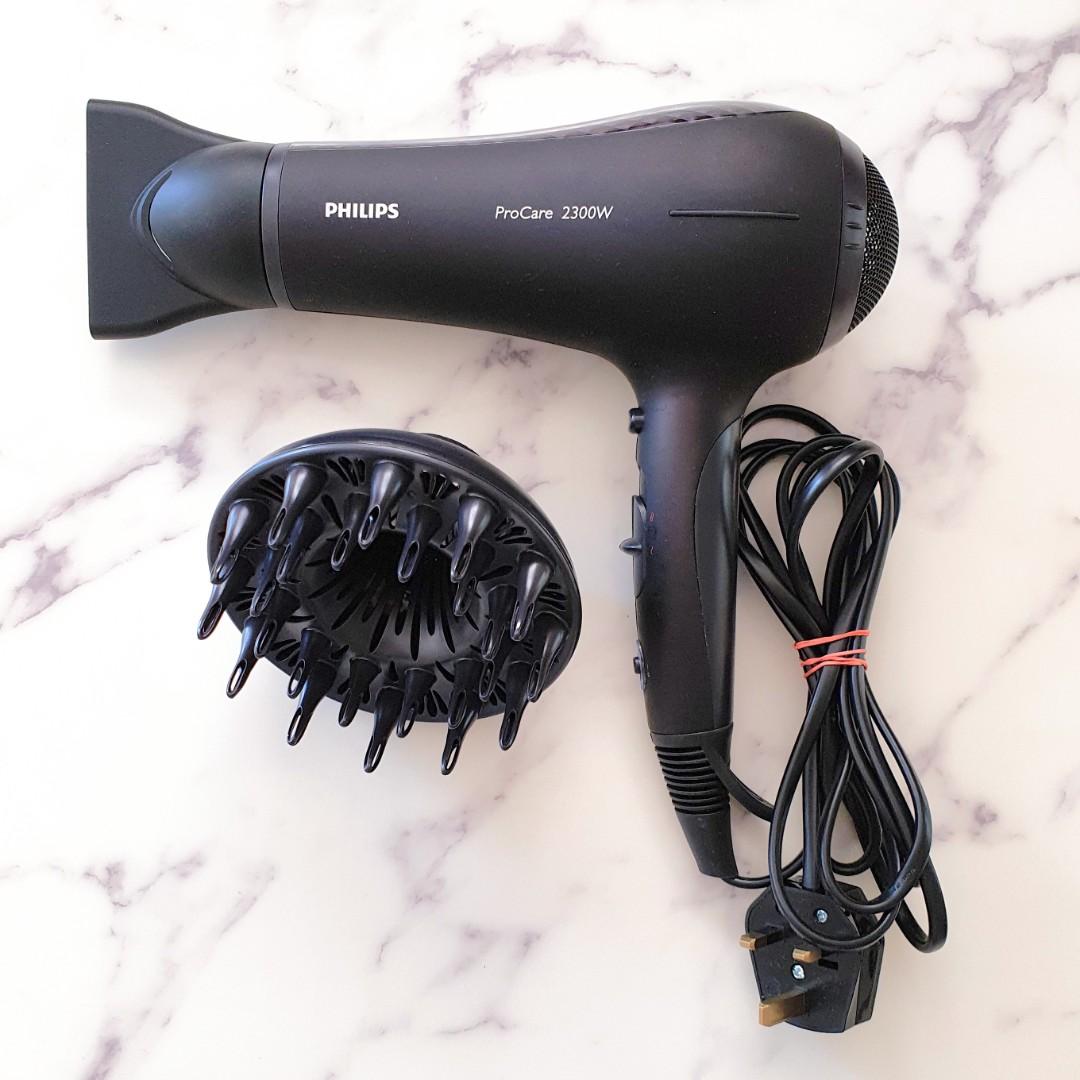 Philips 2300W Hair Dryer HP8260/00, Beauty & Personal Care, Hair on  Carousell