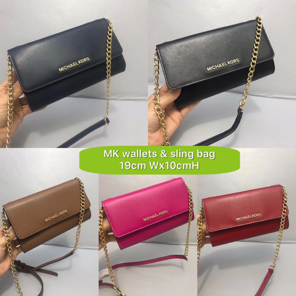 Mk handbag with sling clearance