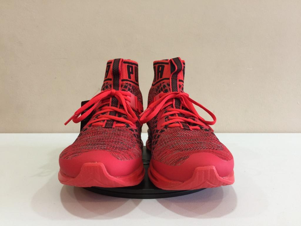 Puma Ignite evoKnit Red Black Red UK9 US10 EU43